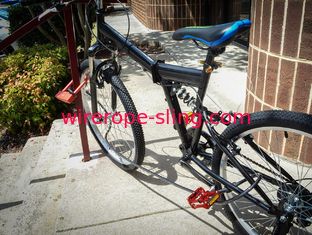 o vinil do estilingue da corda de fio de 12mm revestiu aço trançado com as extremidades dadas laços seladas