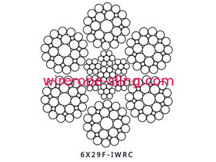 Corda de FIO de aço 6x29Fi Galvanizada ou não galvanizada