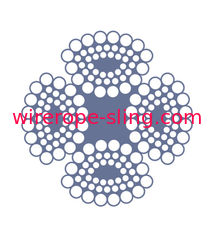 4V * corda de fio especial de 39S 5FC, corda de fio dos terminais do Swage para a pesca do óleo