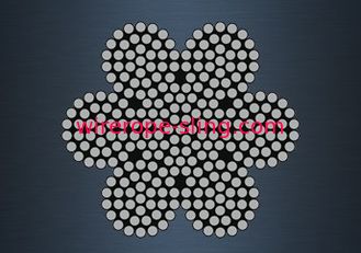 Grande estabilidade galvanizada da operação da corda de fio do fator de segurança para a engenharia geral