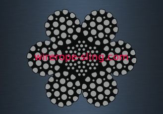 Limpando linhas estabilidade dimensional comprimida enchimento galvanizada de corda de fio