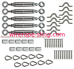 Cabo de aço inoxidável da corda de fio dos aviões para a balaustrada do cerco/Decking/DIY