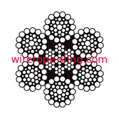 Não girar bordejando o serviço do OEM/ODM da corda de fio suporta altas temperaturas