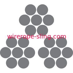 316 núcleo de aço inoxidável da cavidade da corda de fio 3x7 para operações do salvamento da amarração da âncora