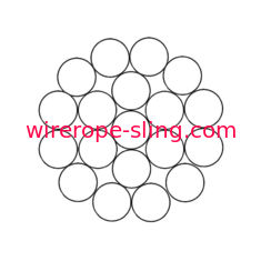 costa 302/304 de aço inoxidável da corda de fio 1x19 para o equipamento, o levantamento e o Guying