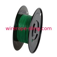 Da vida útil longa revestida da corda de fio de aço da segurança do reboque força de quebra forte