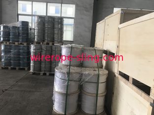 O vinil forte revestiu a corda de fio, calibre de fio de aço do cabo 7x19 0.9mm-50mm da segurança