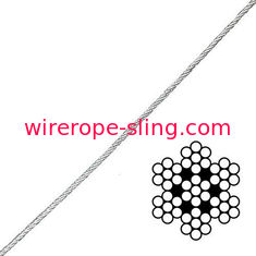 Cabo de fio dos aviões da categoria comercial, força galvanizada 920lb da ruptura da corda de fio
