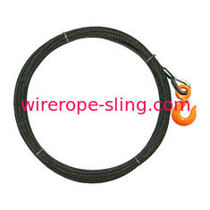 Linha padrão gancho do guincho da corda de AISI da liga do padrão com corda da trava da segurança