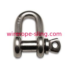 Hardware inoxidável do equipamento da categoria 316, dimensões da precisão do grilhão do Pin D do parafuso