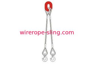 Freio Swaged profissional do estilingue do cabo de fio de 2 pés com resistência de abrasão