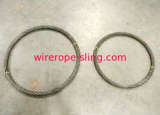 Mão de Slings de cabo de aço macio laço dobrado padrão de Bs Jis Astm do ruído Din