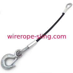 O estilingue resistente da corda de fio de Ø9.5mm, 5 toneladas galvanizou o cabo de fio de aço