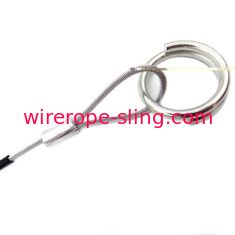 7 x 7 revestidos de aço galvanizados das corrrentes de levantamento do cabo de grande resistência