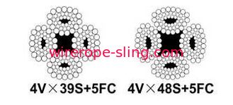 QY160K XZMG 160 de fio de aço da corda/Ss toneladas de corda de fio para o guindaste 24MM do automóvel