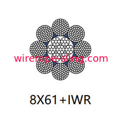 Abrasão de contato linear 20mm do cabo de aço da corda da construção - 120mm resistentes