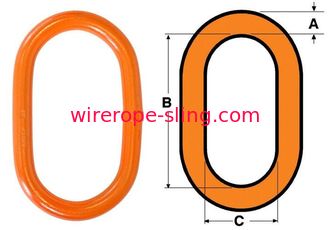 1" os ganchos de aço do olho das corrrentes de levantamento com segurança trava” o elo 1-1/2 principal oblongo