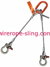 Dedal de aço inoxidável do estilingue de dois pés para parafusar o elo principal oblongo de grilhão de âncora do Pin