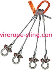 Dedal resistente do estilingue de quatro pés - - elo principal oblongo de grilhão de âncora do parafuso