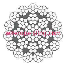 Guindaste móvel que iça o alto nível do cabo LKS 15-1 C da corda de fio da eficiência