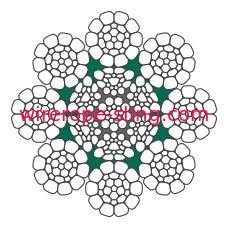 Estofamento plástico da corda de fio LKS do pendente 8mm do crescimento do guindaste do crescimento da estrutura 8-2 PC