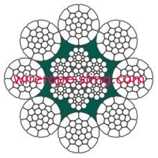 Guindaste do prendedor que iça as costas exteriores de aço galvanizadas da corda de fio LKS 8-7 PC comprimidas