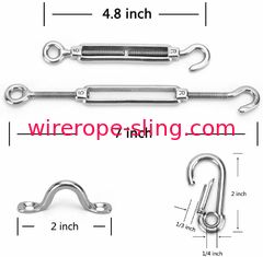 Corda de fio de aço inoxidável revestida do vinil para o jogo 150ft da suspensão da luz da corda do globo