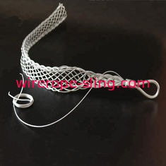 Aperto de cabo de arrasto lateral galvanizado quente do envoltório da corda de fio único para puxar do cabo