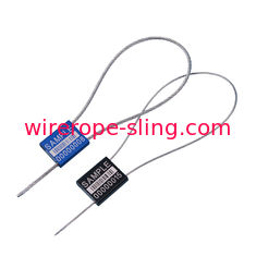 Fechamento galvanizado colorido do selo do cabo da segurança do recipiente da corda de fio de aço