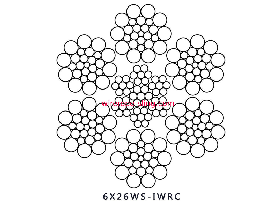 Resistência à tração de aço do IPS do material da estabilidade da corda de fio da linha de perfuração do gás do óleo