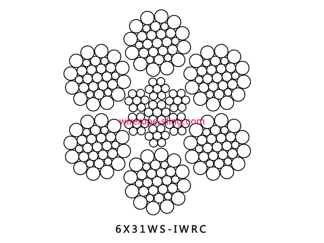 Corda de fio de aço Ungalvanized da dureza do impacto para a corrente de âncora a pouca distância do mar da plataforma