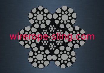 Estabilidade galvanizada flexível da operação da força de quebra da elevação da corda de fio