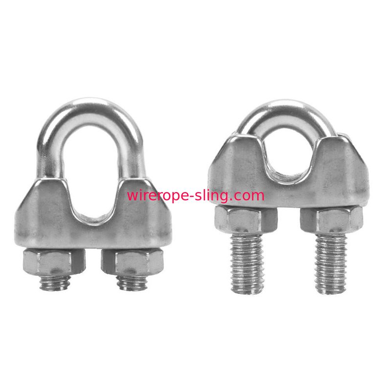 Resistência de corrosão de aço inoxidável clara das braçadeiras de cabo M5 da corda de fio do dever