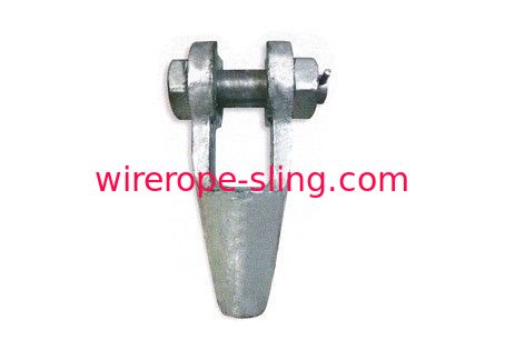 Estilingue de superfície galvanizado da corda de fio com o soquete aberto derramado do Spelter do aço de liga