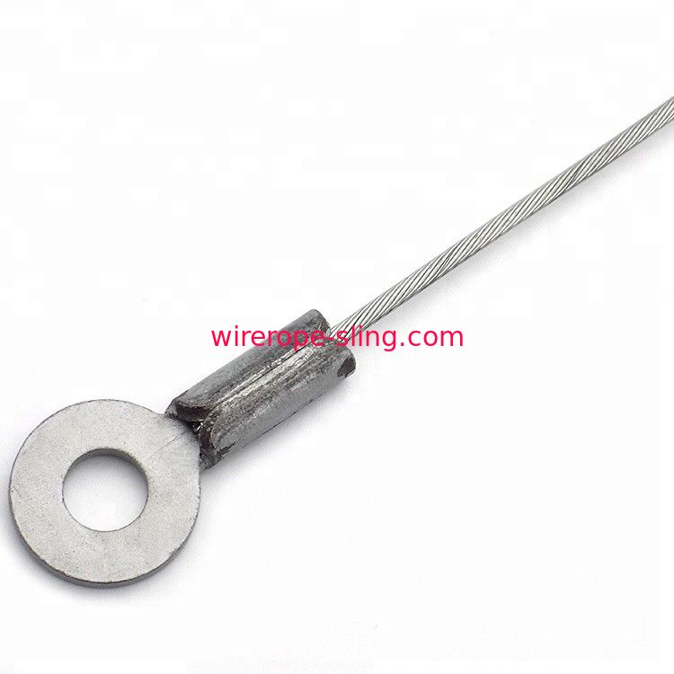 304 estilingues de levantamento de cabo de aço inoxidável, estilingue da garra da corda de fio do cabo aéreo