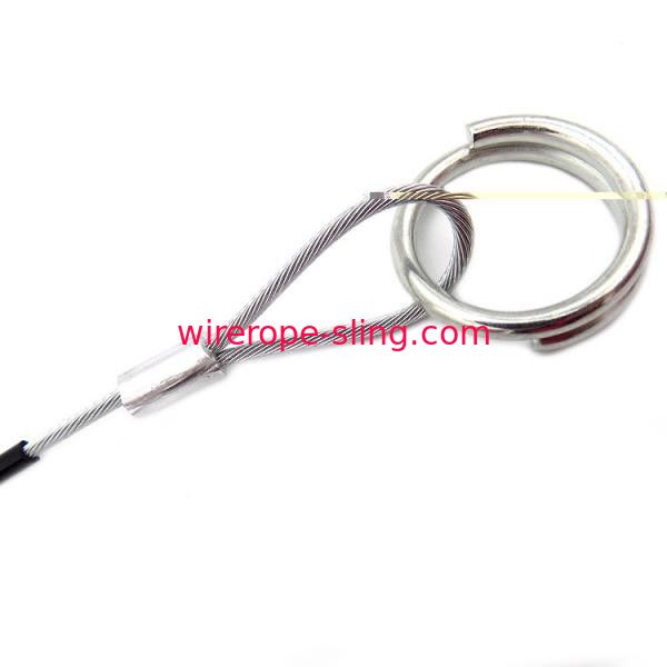 7 x 7 revestidos de aço galvanizados das corrrentes de levantamento do cabo de grande resistência