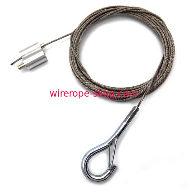Pendentes gravadores de Cabos de aço