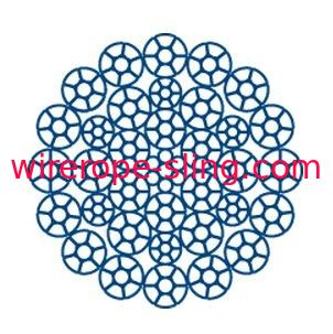 Rotação comprimida da corda de fio 28mm do equipamento de perfuração giratória de SANY SR150C resistente