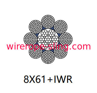 Abrasão de contato linear 20mm do cabo de aço da corda da construção - 120mm resistentes