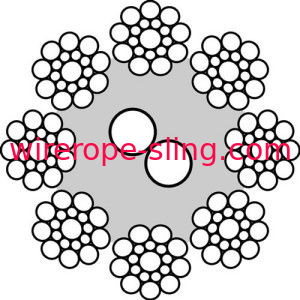 LKS especial - corda de fio de aço de F4E Ungalvanized, corda de fio dos bens 10mm