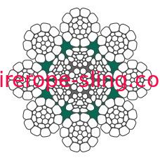 Estofamento plástico da corda de fio LKS do pendente 8mm do crescimento do guindaste do crescimento da estrutura 8-2 PC