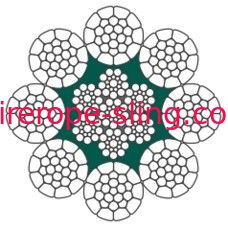 Guindaste do prendedor que iça as costas exteriores de aço galvanizadas da corda de fio LKS 8-7 PC comprimidas