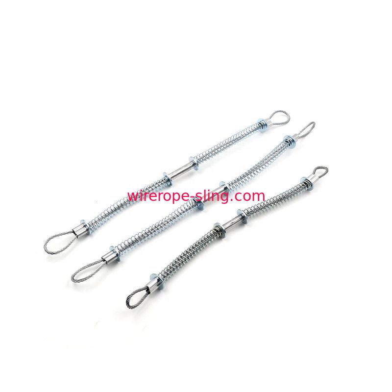 Mangueira galvanizada da corda de fio de um levantamento de 1/8 de polegada para hose o cabo de Whipcheck da segurança