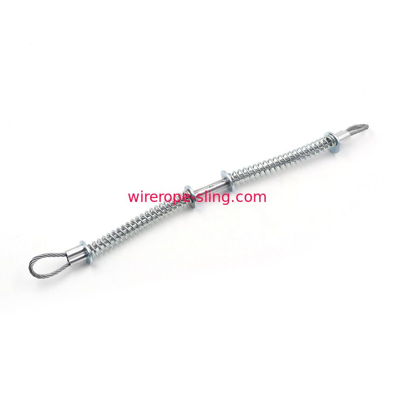 Fixe estilingues inoxidáveis da corda de fio do equipamento 3/8"” verificações do chicote da segurança da oficina *44