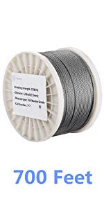 Senmit 18 Stainless Steel Cable Taxa 700