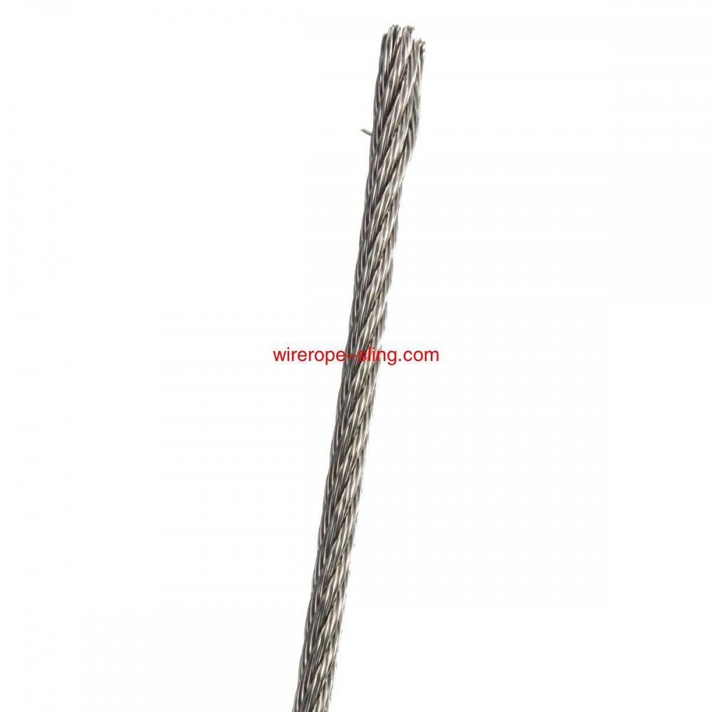 15M 316 Roupas de aço inoxidável Cable Line Wire Rope Diâmetro 1.5mm