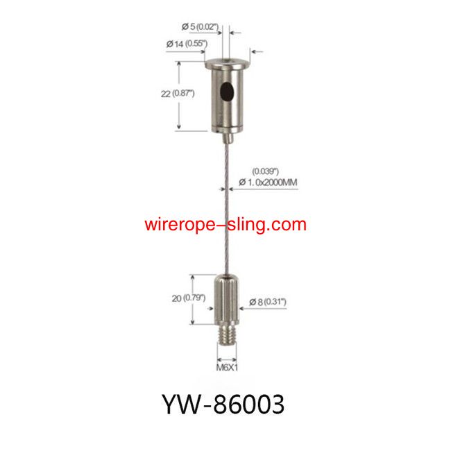 Painel de segurança ajustável Fio leve Conjunto de Kits pendurados Sistema de Chrome Platafored YW86001